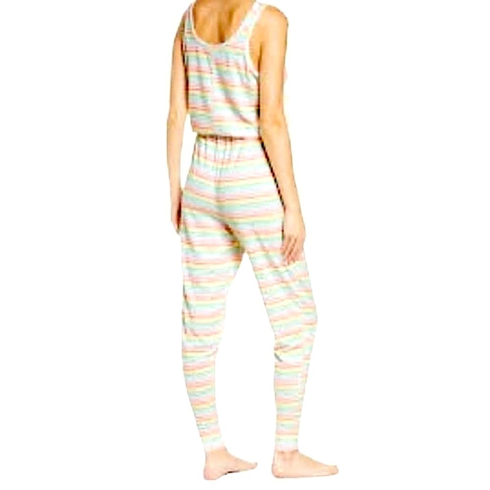 NEW!‎ Emerson Road Terry Rainbow Editorial Stripe  Romper Jumper - Picture 2 of 5